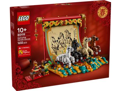 LEGO® Seasonal 80119-1 Galloping Horse Canvas