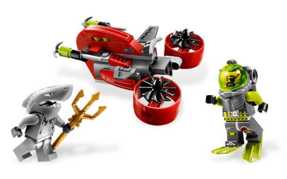 LEGO® Atlantis 8057 Wreck Raider Building Kit