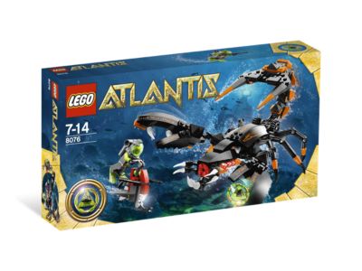 LEGO® Atlantis Deep Sea Striker 8076-1 Submarine Toy Building Kit