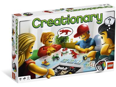 LEGO® Games 3844 - Creationary Preowned Building Kit