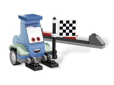 LEGO® Cars 2 8206 - Tokyo Pit Stop Preowned Building Kit