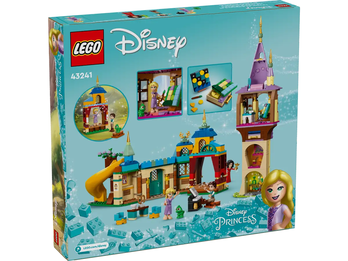 LEGO® Disney 43241 - Rapunzels Tower & The Snuggly Duckling Preowned Building Kit