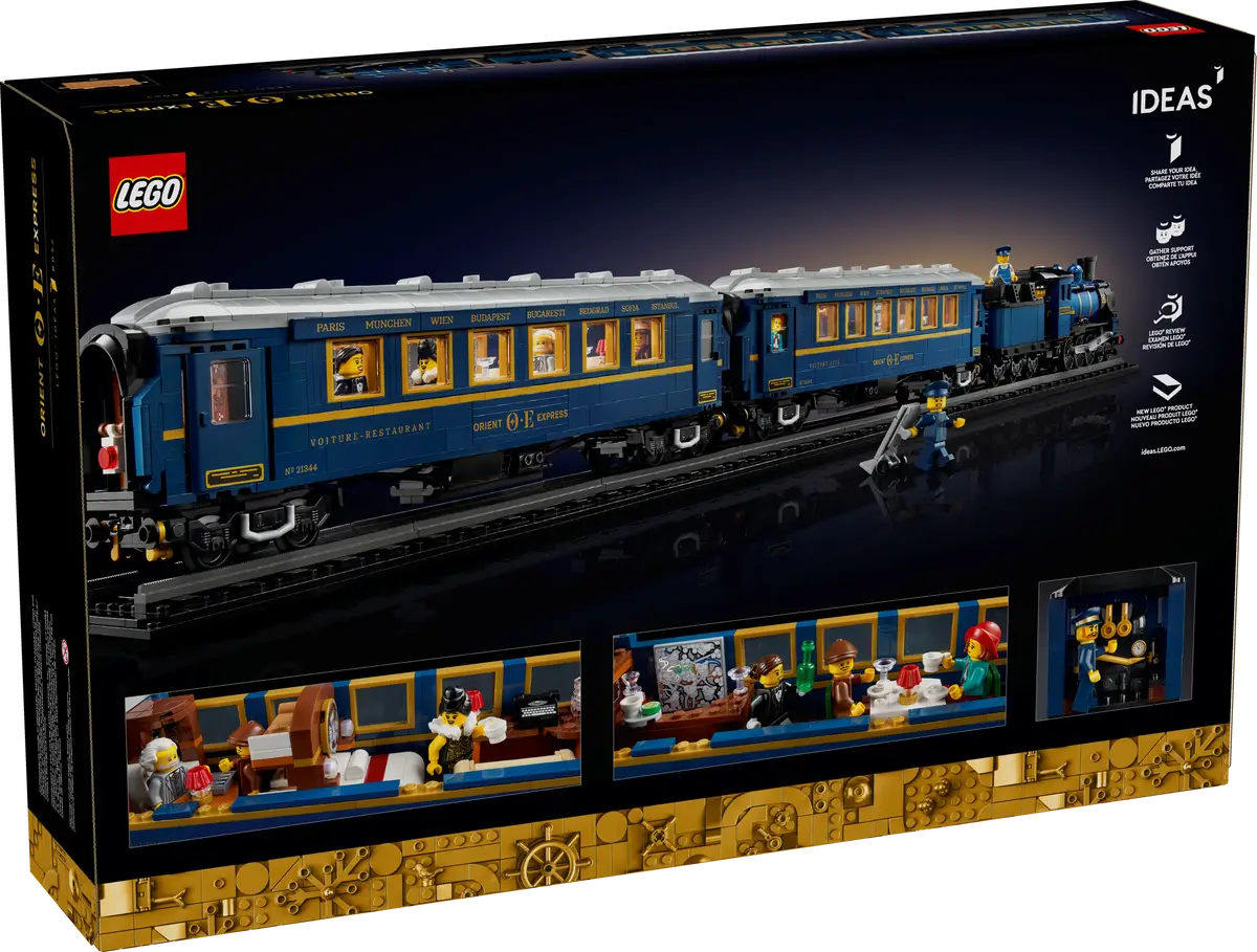 LEGO® Ideas 21344 The Orient Express Train Building Kit