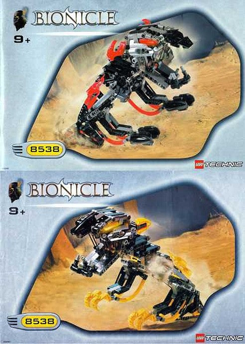 LEGO® Bionicle 8538 - Muaka & Kane-Ra Preowned Building Kit