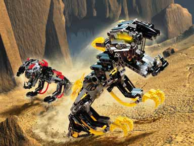LEGO® Bionicle 8538 - Muaka & Kane-Ra Preowned Building Kit