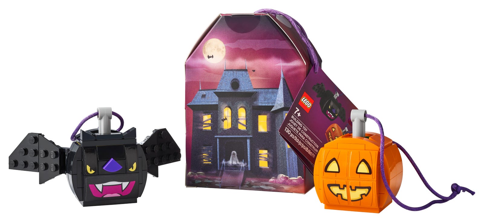 LEGO® Holiday & Event 854049 - Pumpkin & Bat Duo Preowned Building Kit