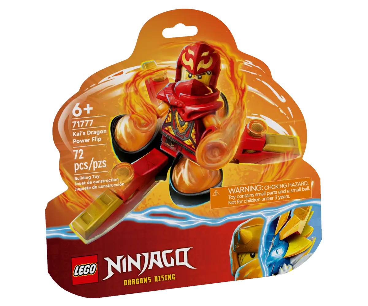 LEGO® NINJAGO 71777 Kais Dragon Power Flip Building Kit