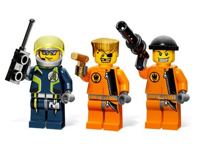 LEGO® Agents 8630 Mission 3 Gold Hunt Building Kit