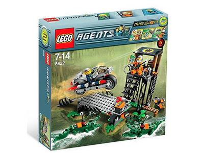 LEGO® Agents 8632 Mission 2 Swamp Raid Building Kit