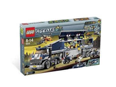 LEGO® Agents 8635-1 - Mobile Command Centre