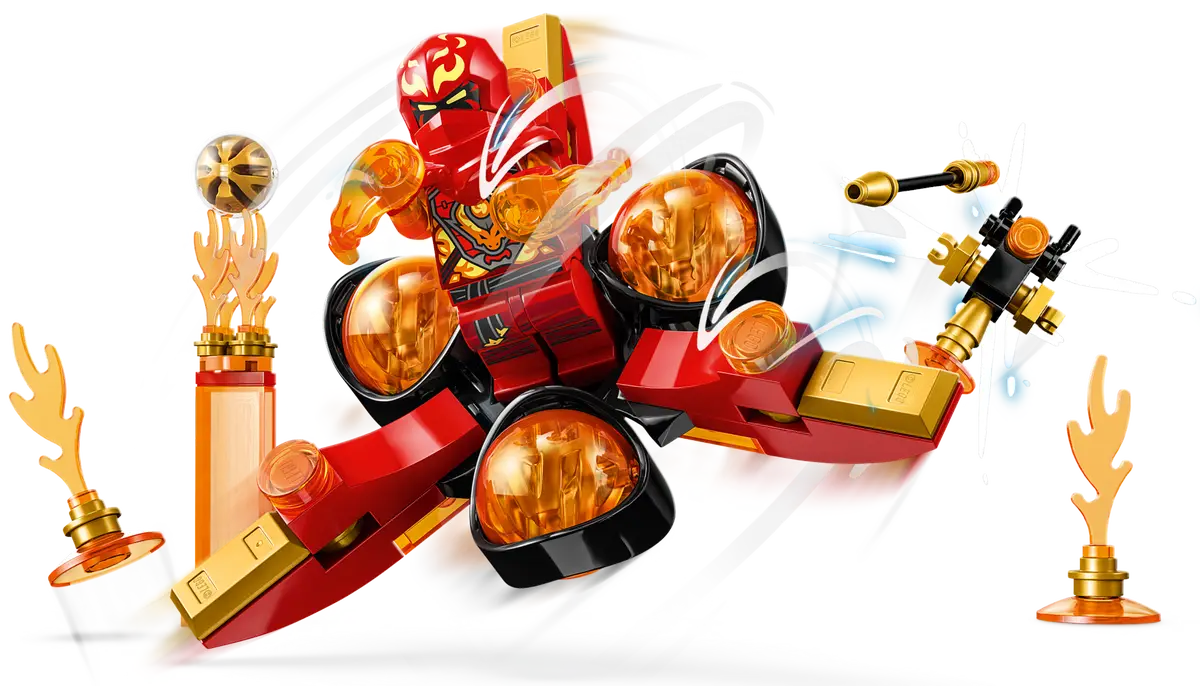 LEGO® NINJAGO 71777 Kais Dragon Power Flip Building Kit
