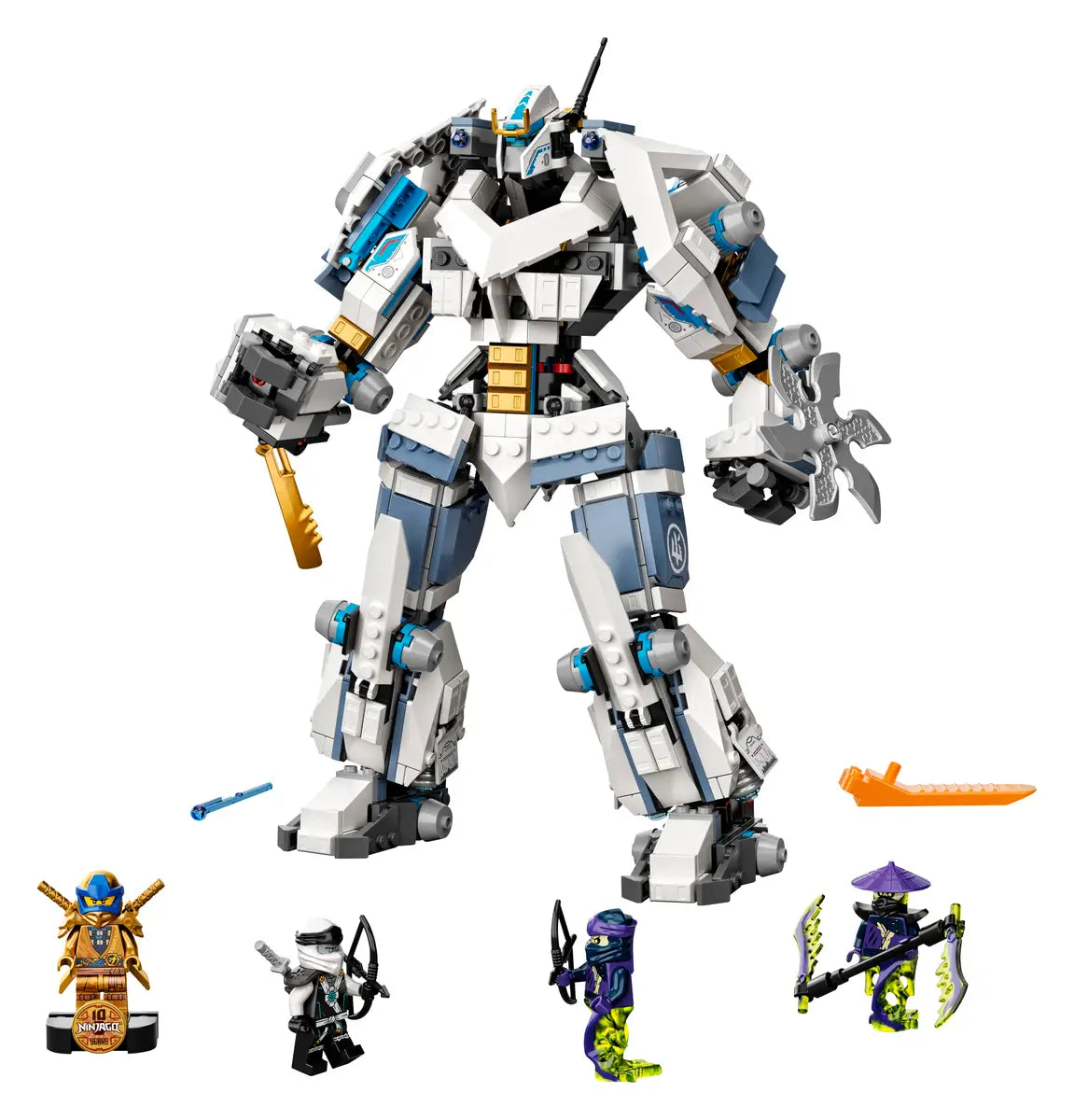 LEGO® NINJAGO 71738 Zane's Titan Mech Battle Building Kit