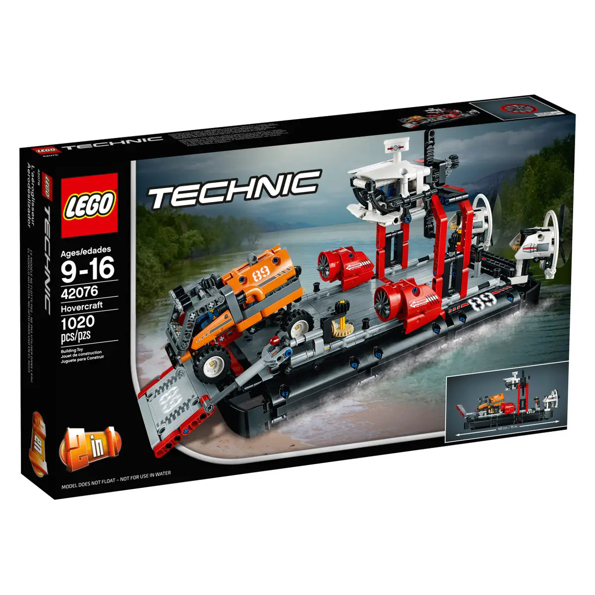 LEGO® Technic 42076 - Hovercraft Preowned Building Kit