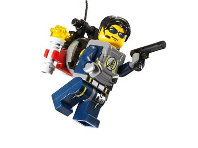 LEGO® Agents 8971 - Aerial Defense Unit Preowned Building Kit