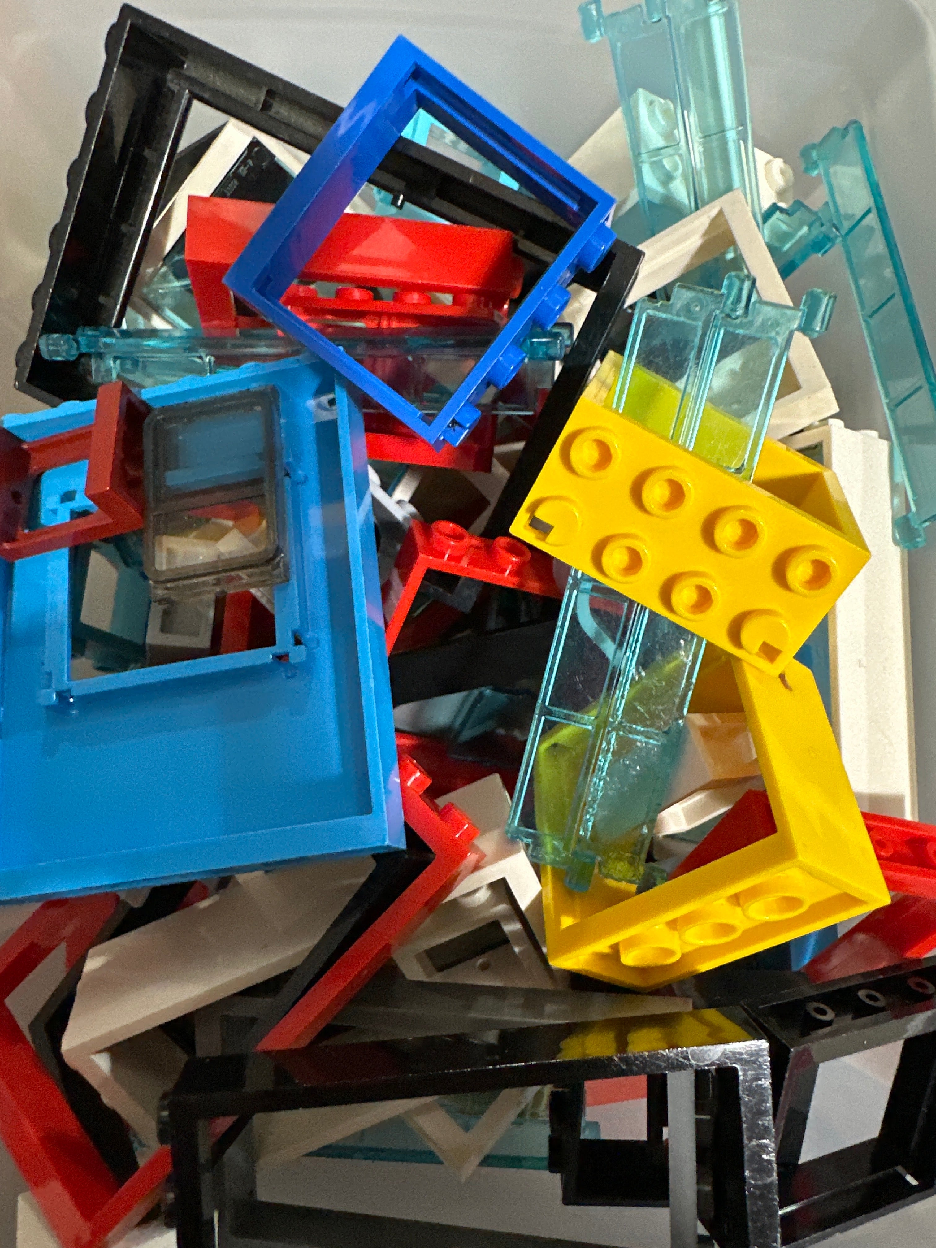 Preowned LEGO® Bulk Windows & Doors 1lb