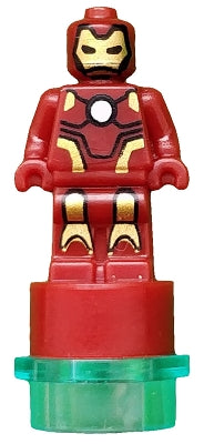 Preowned LEGO® Minifigure – Super Heroes 90398pb004c01 Iron Man Statuette/Trophy