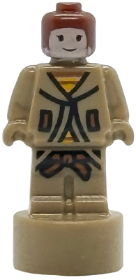 Preowned LEGO® Minifigure – Harry Potter 90398pb056 (Hermione Granger Statuette / Trophy - Jacket and Striped Sweater (652341