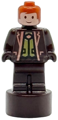 Preowned LEGO® Minifigure – Harry Potter 90398pb063 (Fred / George Weasley Statuette / Trophy - Olive Green Vest (6523412))