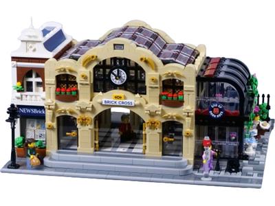 LEGO® BrickLink 910034-1 Brick Cross Train Station