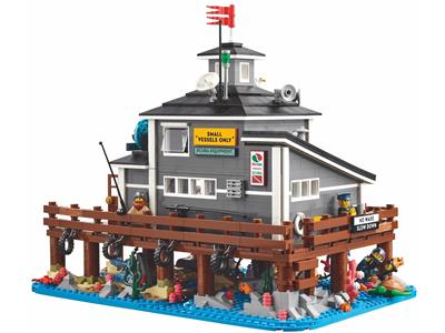 LEGO® BrickLink 910040 - Harbormaster's Office Preowned Building Kit