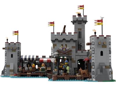 LEGO® BrickLink 910047-1 Medieval Seaside Market