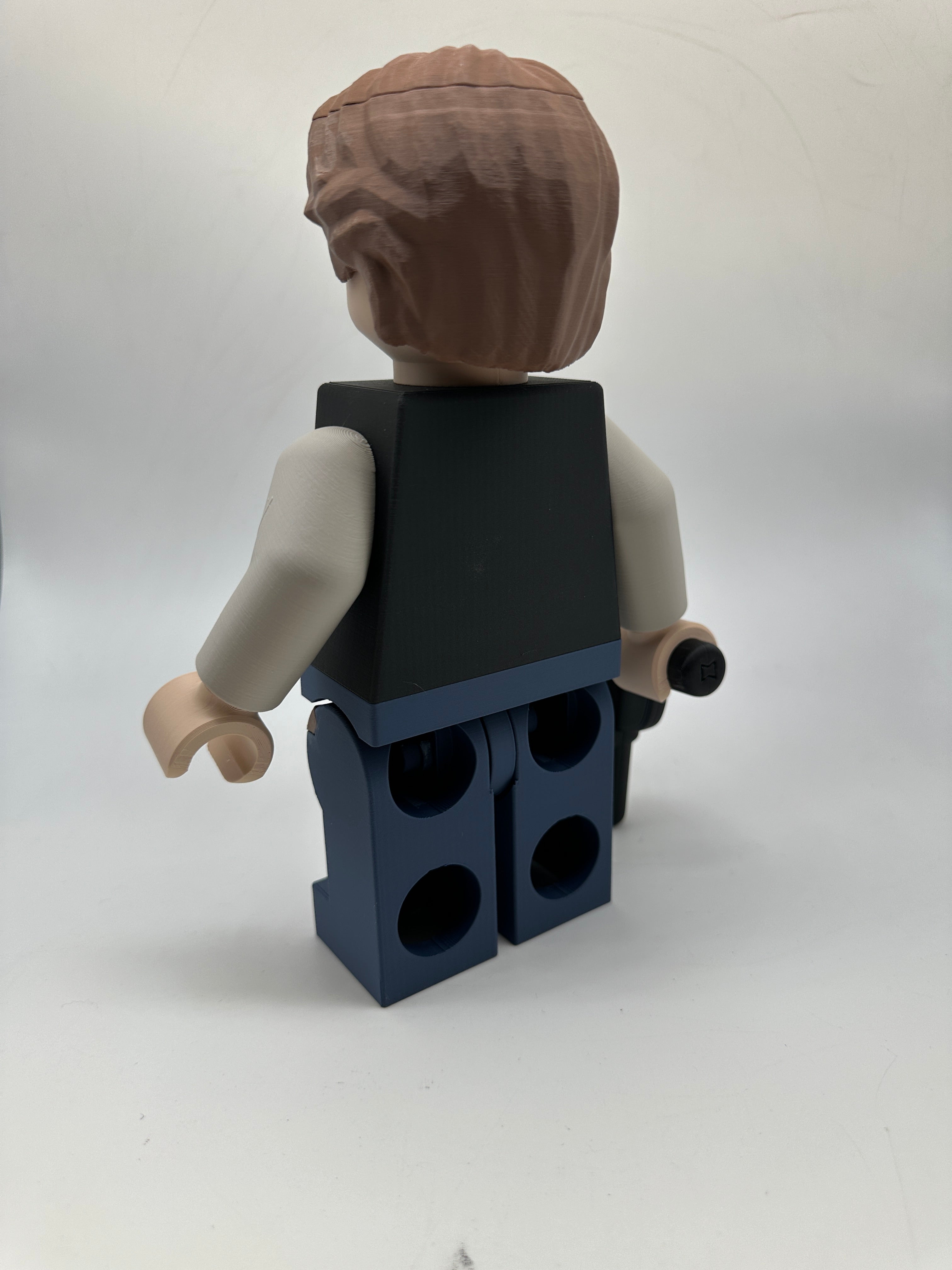 LEGO-inspired Star Wars Han Solo Display Figure Collectible