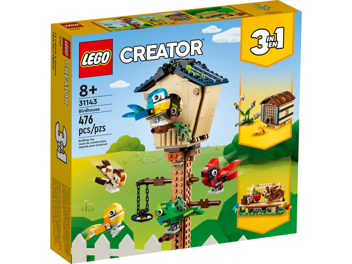 LEGO® Creator 31143 Birdhouse Building Kit