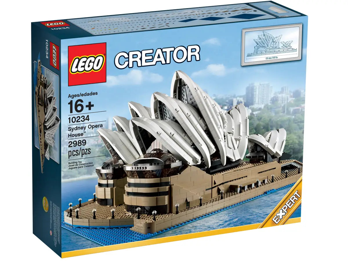 LEGO® Sculptures 10234 - Sydney Opera House Preowned Building Kit