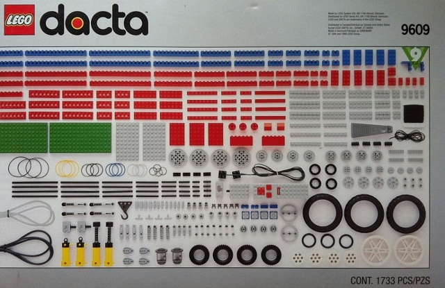 LEGO® Technic 9609-1 DACTA Technology Resource Set NEW OPEN DAMAGED BOX