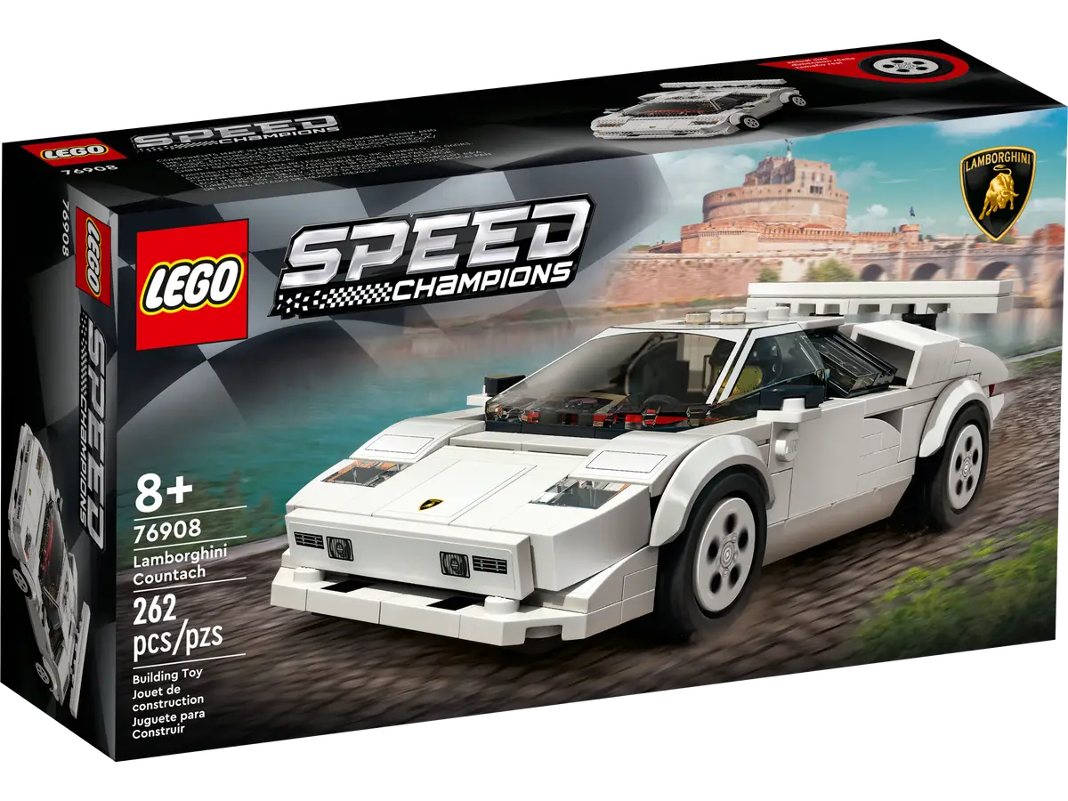 LEGO® Speed Champions 76908 Lamborghini Countach Building Kit