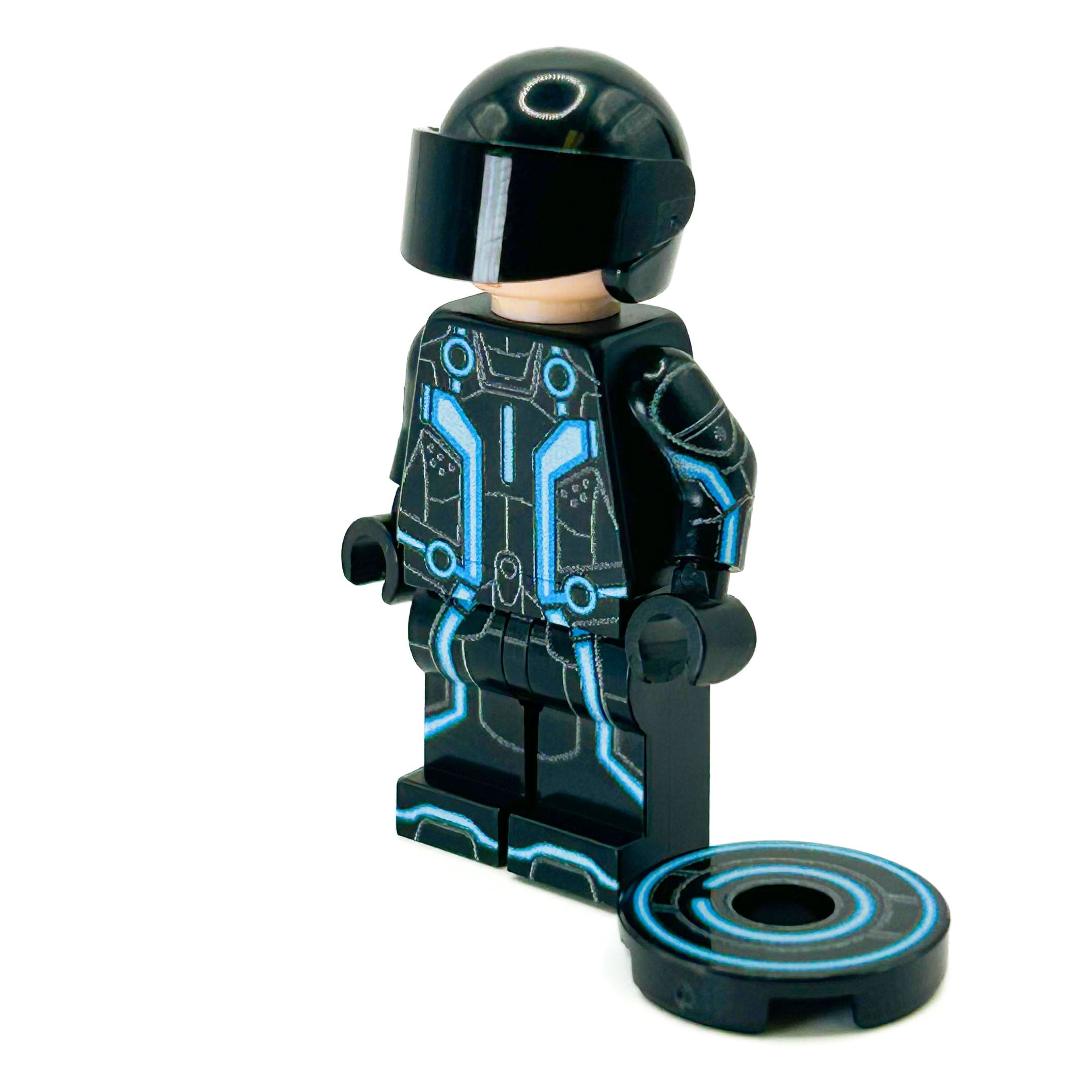 BLOK Sam Minifig made using LEGO parts