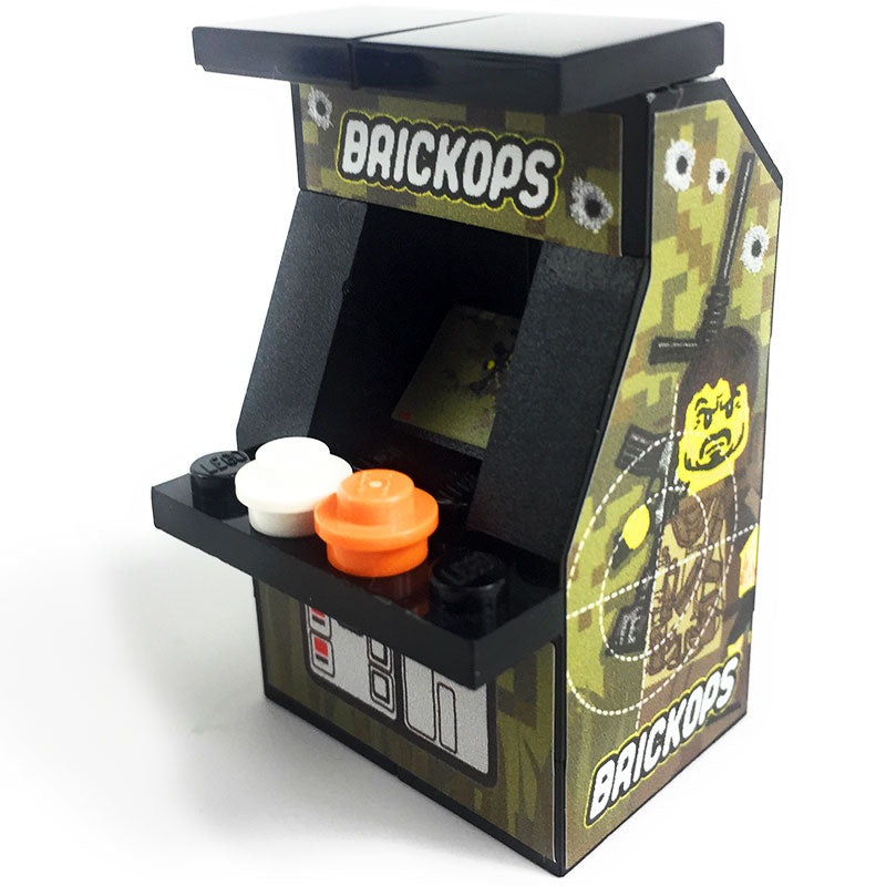 Brickshow Shop Custom Brick Ops Arcade Machine Building Kit