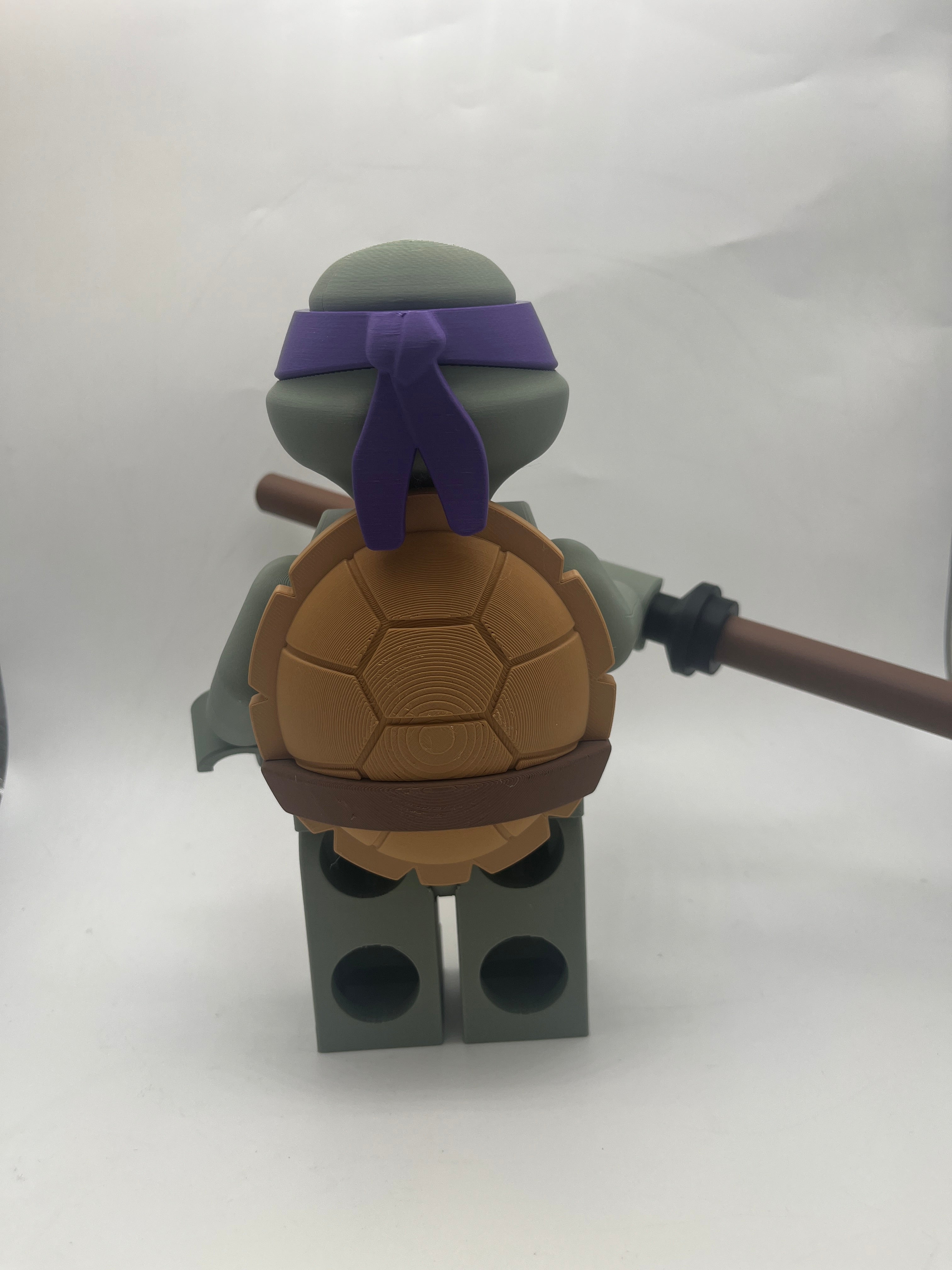 LEGO-inspired TMNT Donatello Display Figure Collectible