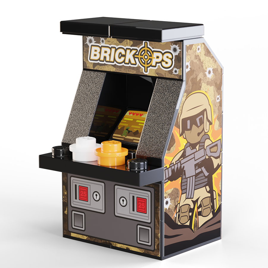 Custom Brick Ops Arcade Machine