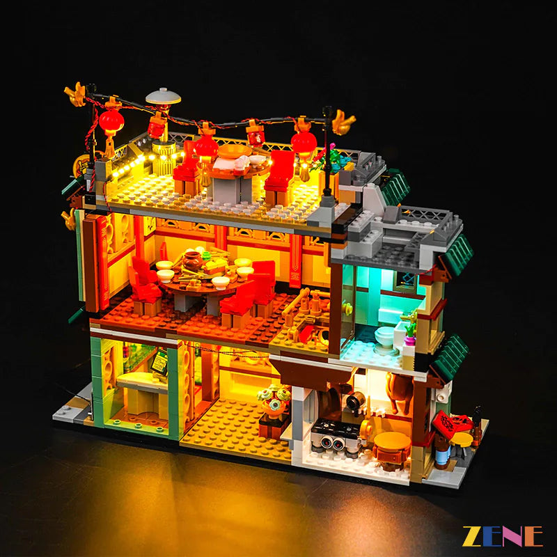 LEGO Light Kit for Family Reunion Celebration 80113