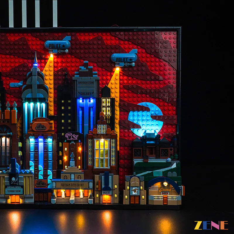 LEGO Light Kit for Batman Gotham City 76271 :The Animated Series