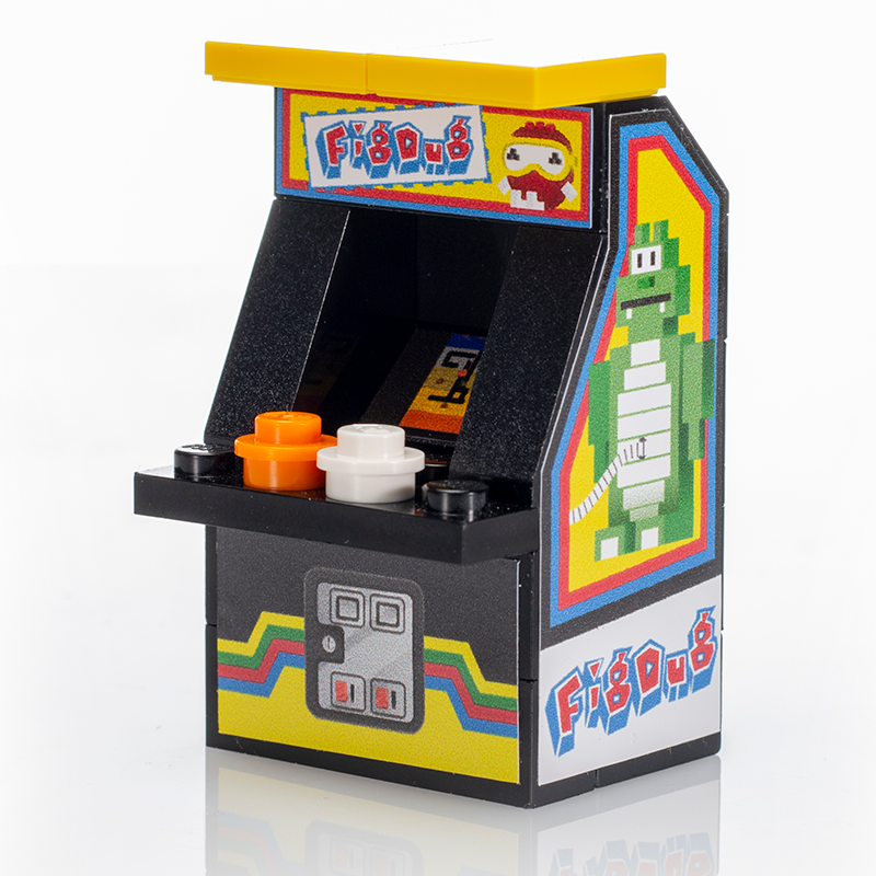 Brickshow Shop Fig Dug - B3 Customs Arcade Machine Building Kit