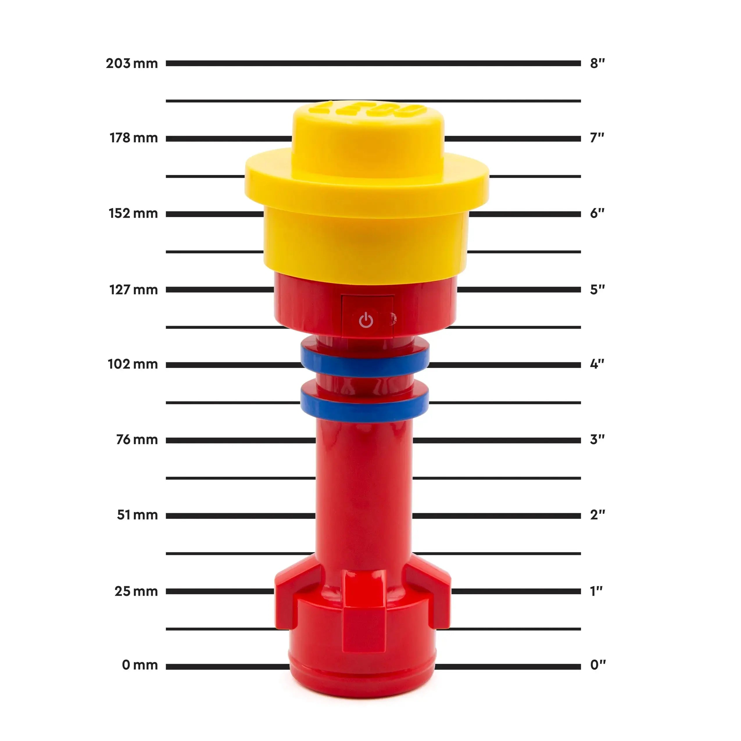 LEGO® Torch Flashlight Red/Blue/Yellow