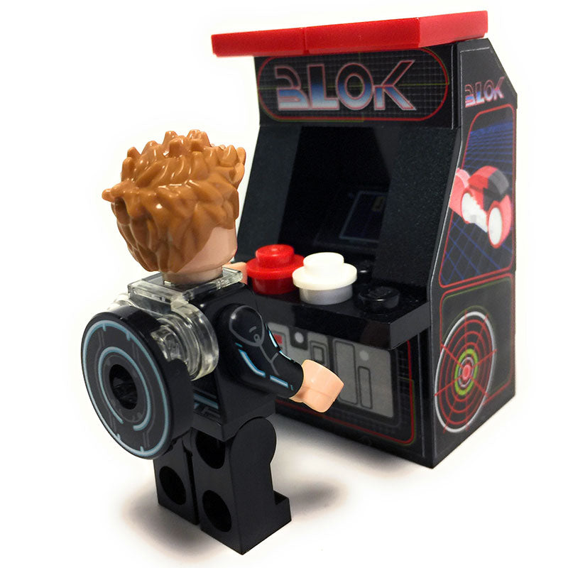 Brickshow Shop Custom BLOK (1982 Edition) Classic Arcade Machine Building Kit