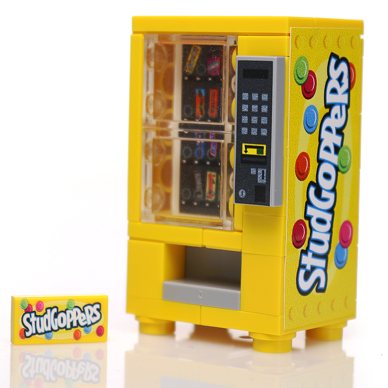 Brickshow Shop Studgoppers - B3 Customs Candy Vending Machine Building Kit