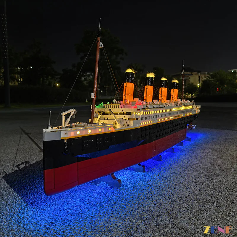 LEGO Light Kit for Titanic Ship 10294 Ice Blue Ver.