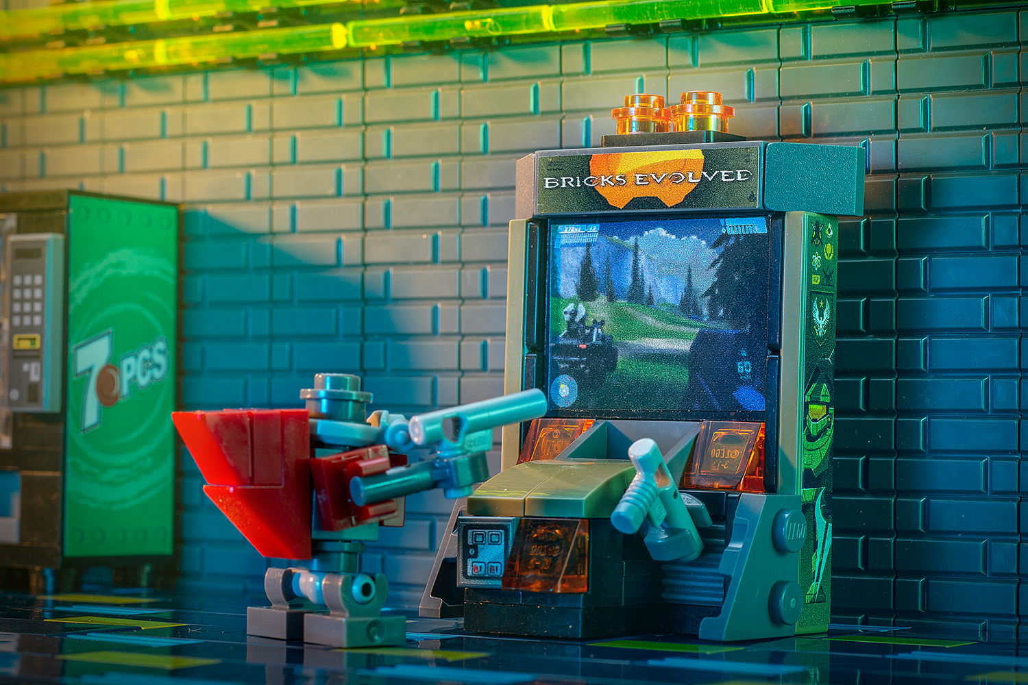 Brickshow Shop B3 Customs® Bricks Evolved Shooter Arcade Game Building Kit