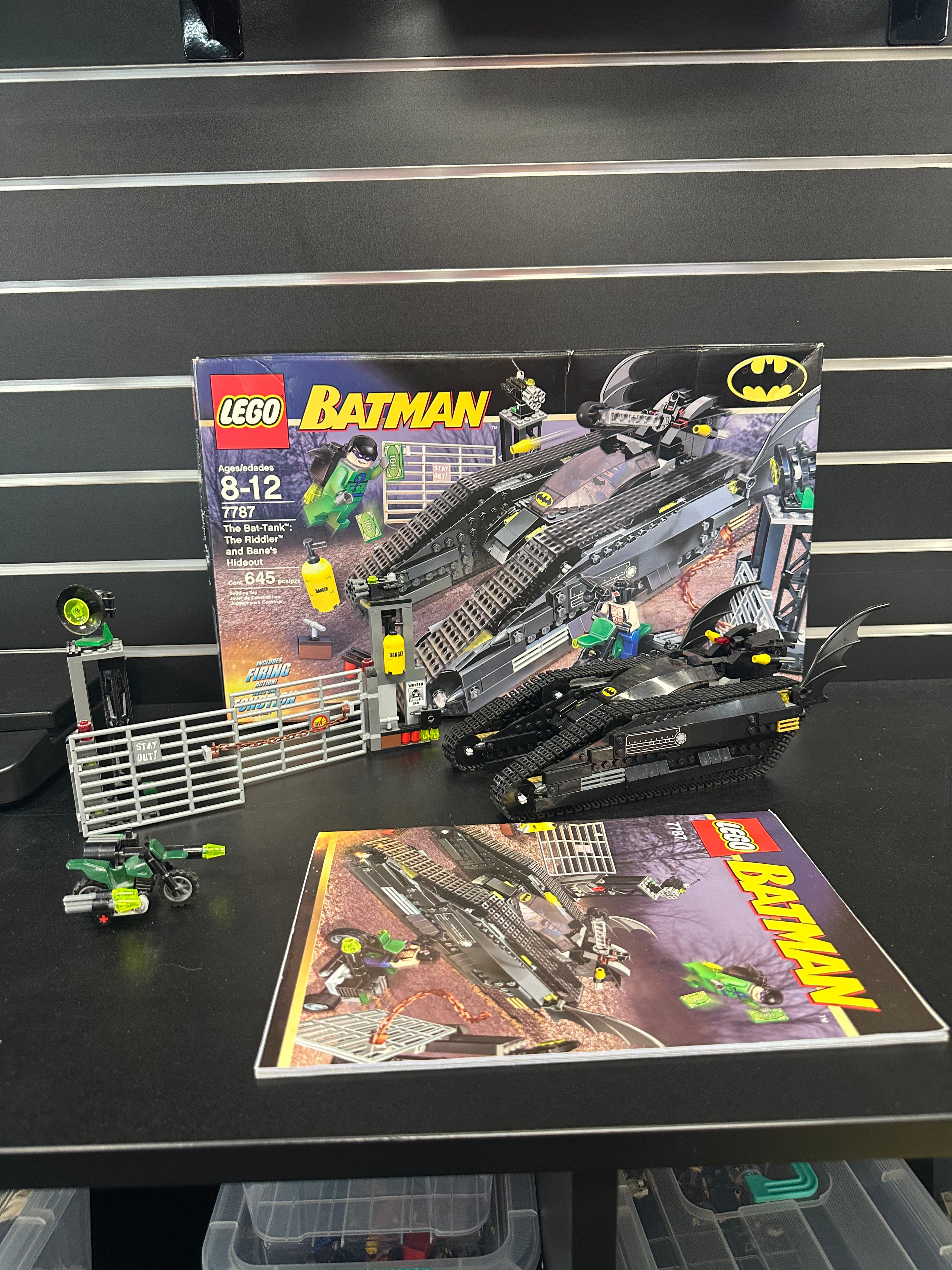 7787-1 LEGO BATMAN The Bat-Tank: The Riddler and Bane's Hideout BUV