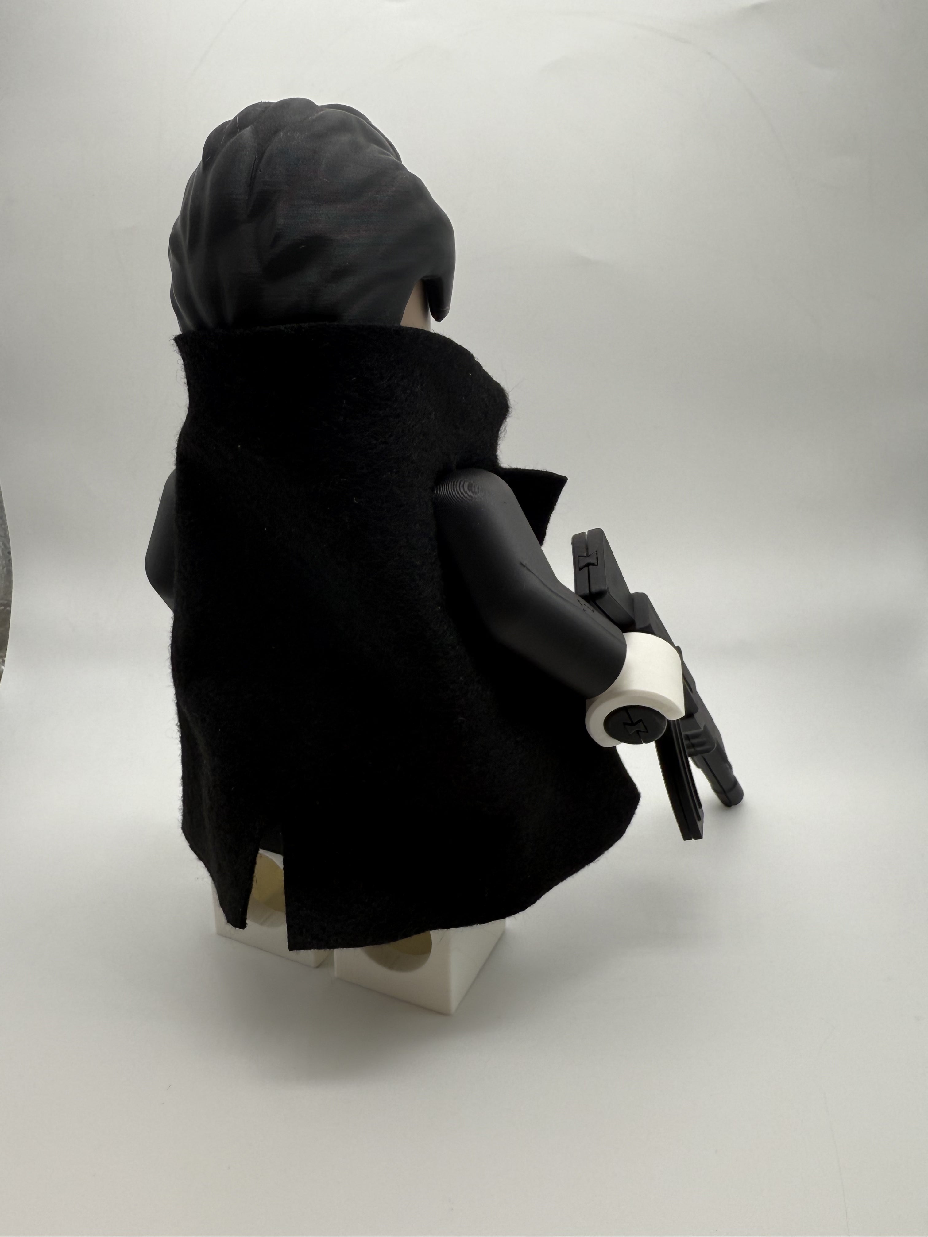 LEGO-inspired Marvel Punisher Display Figure Collectible