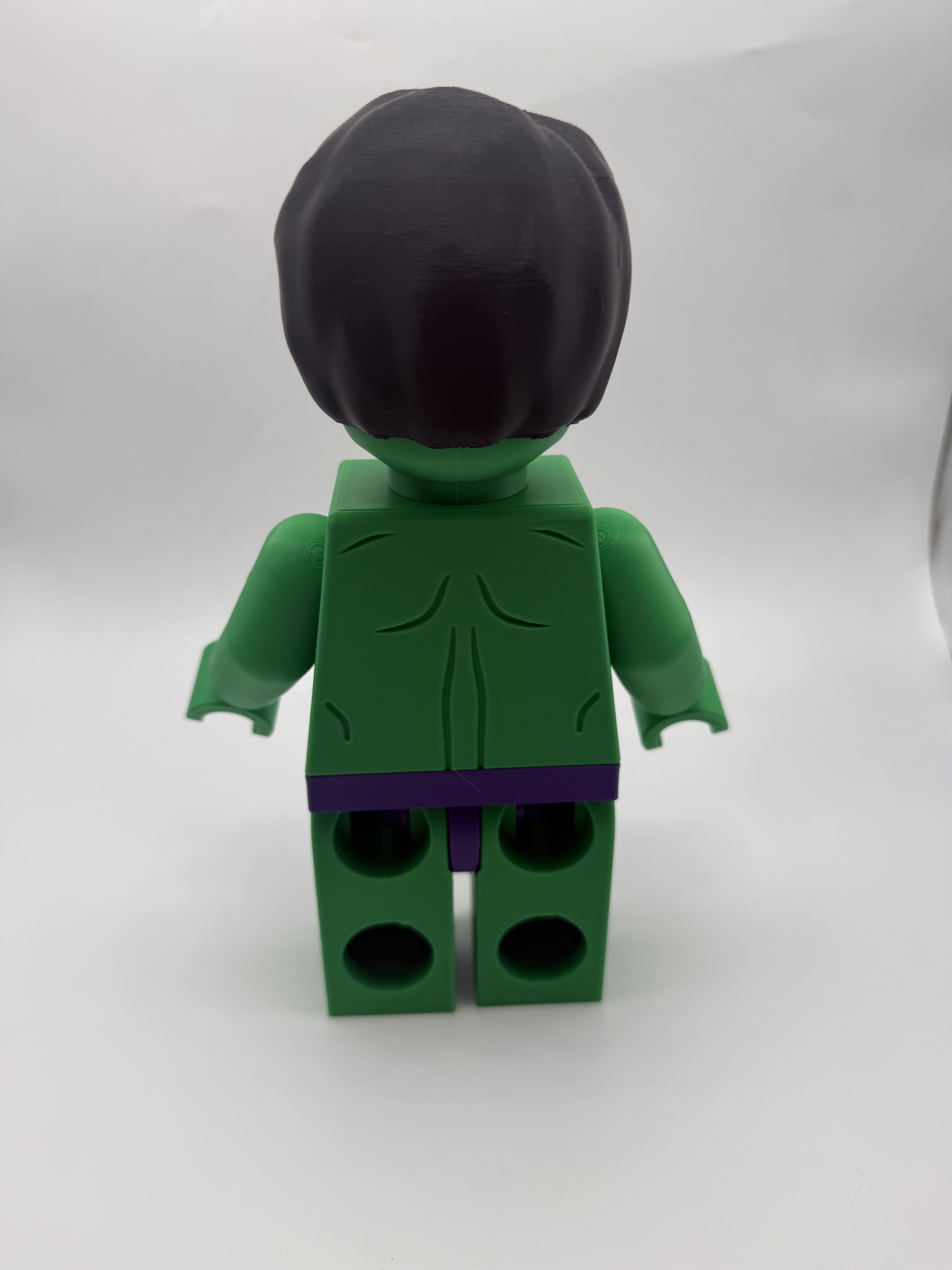 LEGO-inspired Marvel Hulk Display Figure Collectible