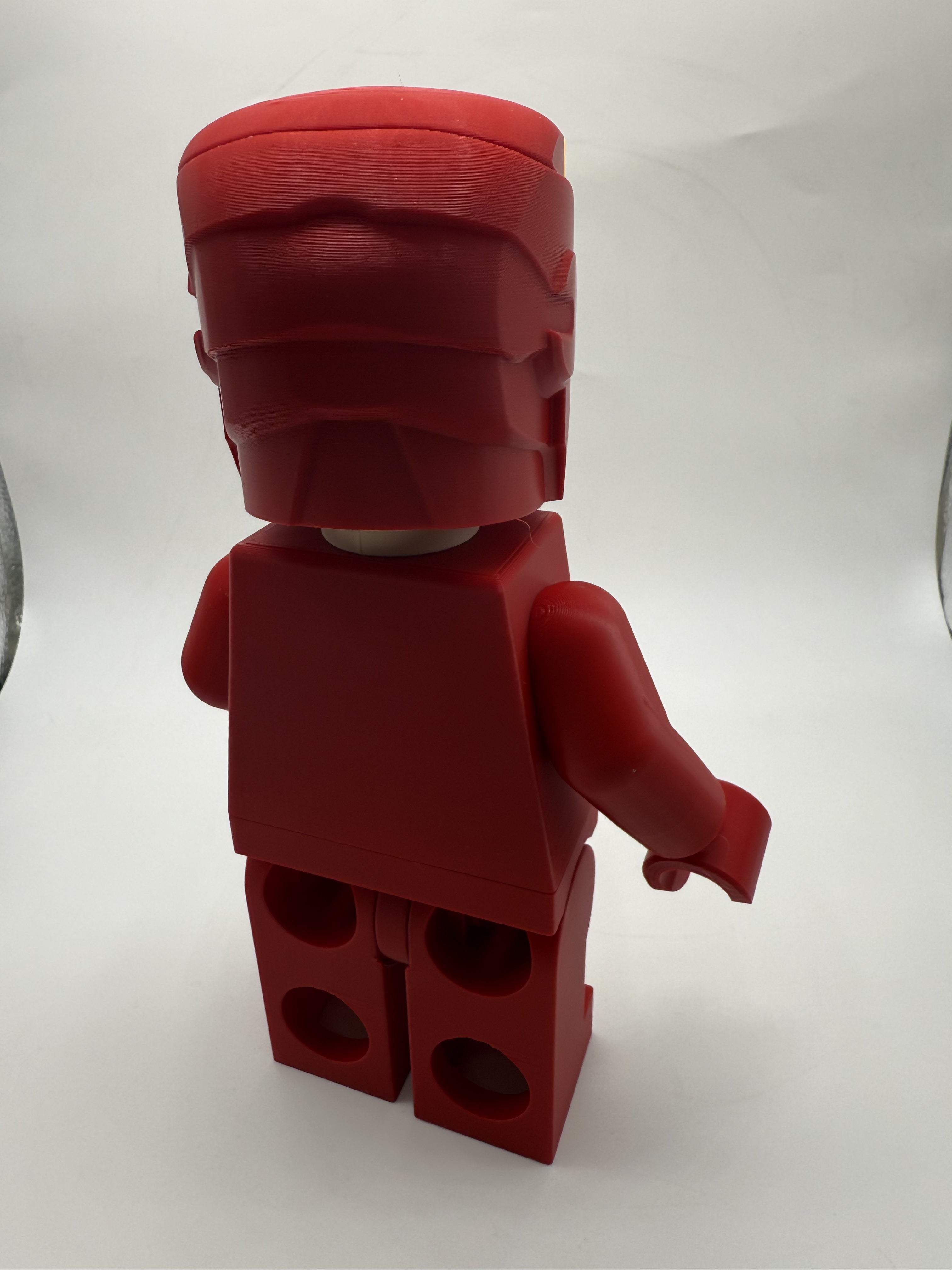 LEGO-inspired Marvel Ironman Display Figure Collectible