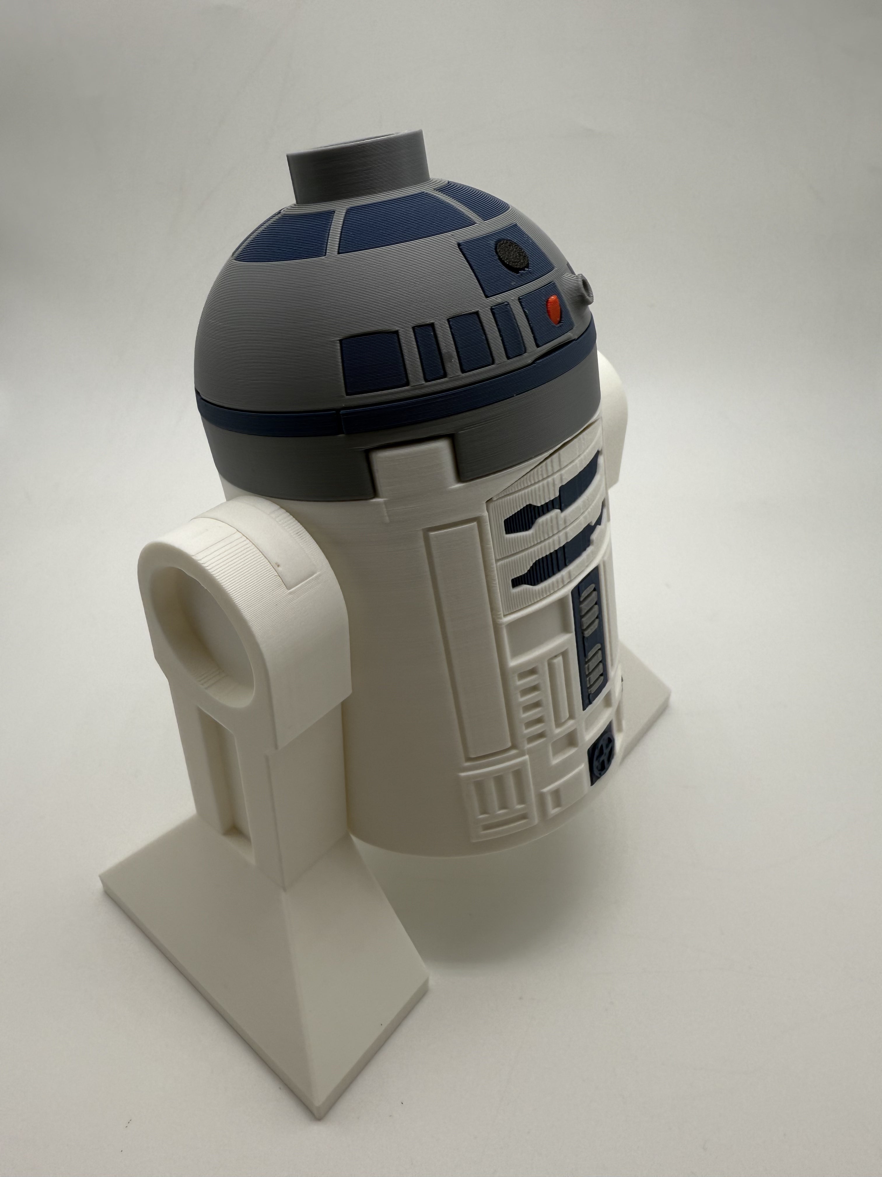 LEGO-inspired Star Wars R2-D2 Display Figure Collectible