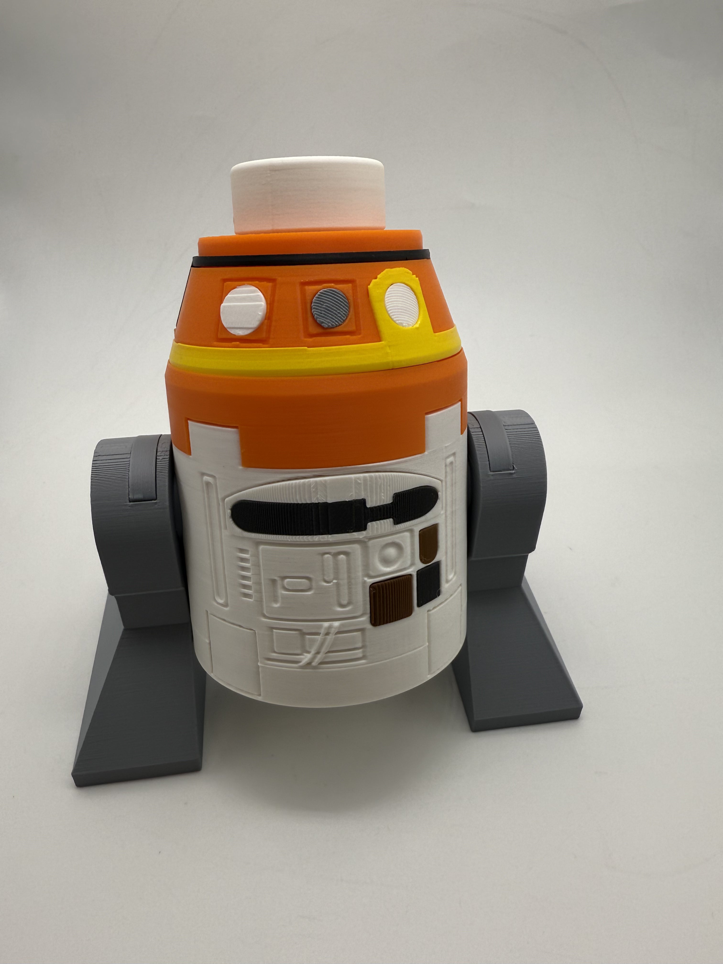 LEGO-inspired Star Wars C1-10P Chopper Display Figure Collectible