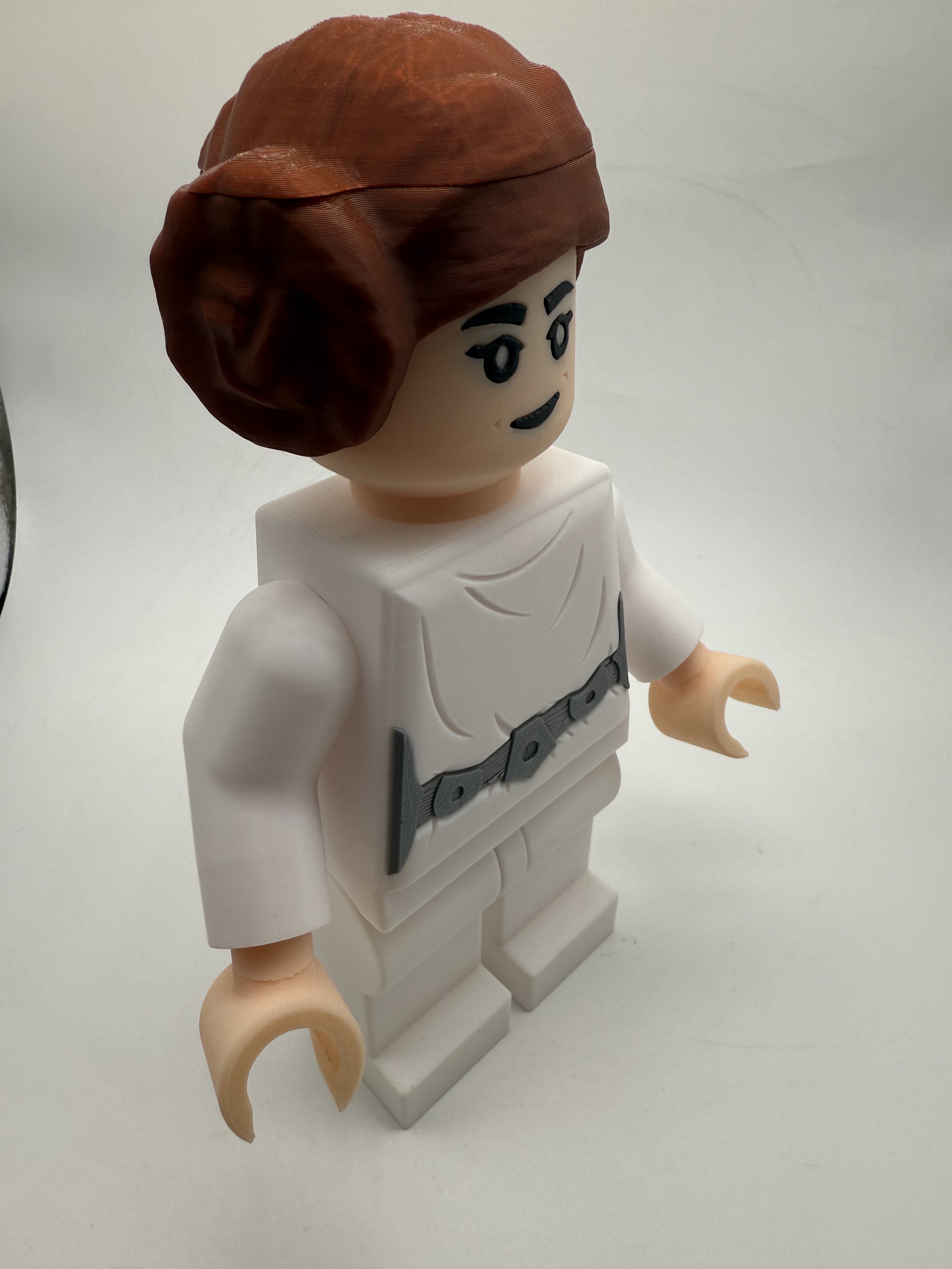LEGO-inspired Star Wars Princess Leia Display Figure Collectible