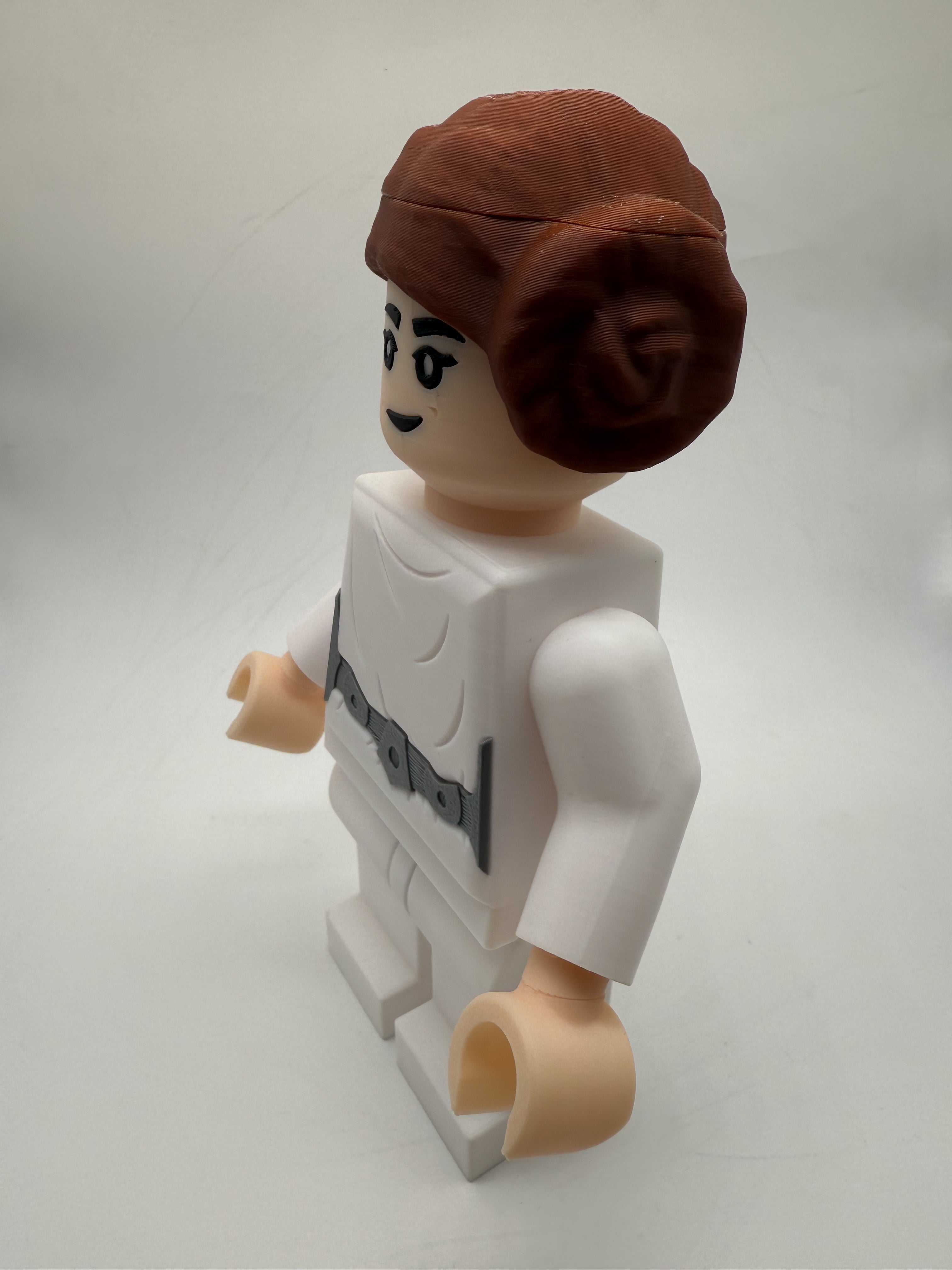 LEGO-inspired Star Wars Princess Leia Display Figure Collectible